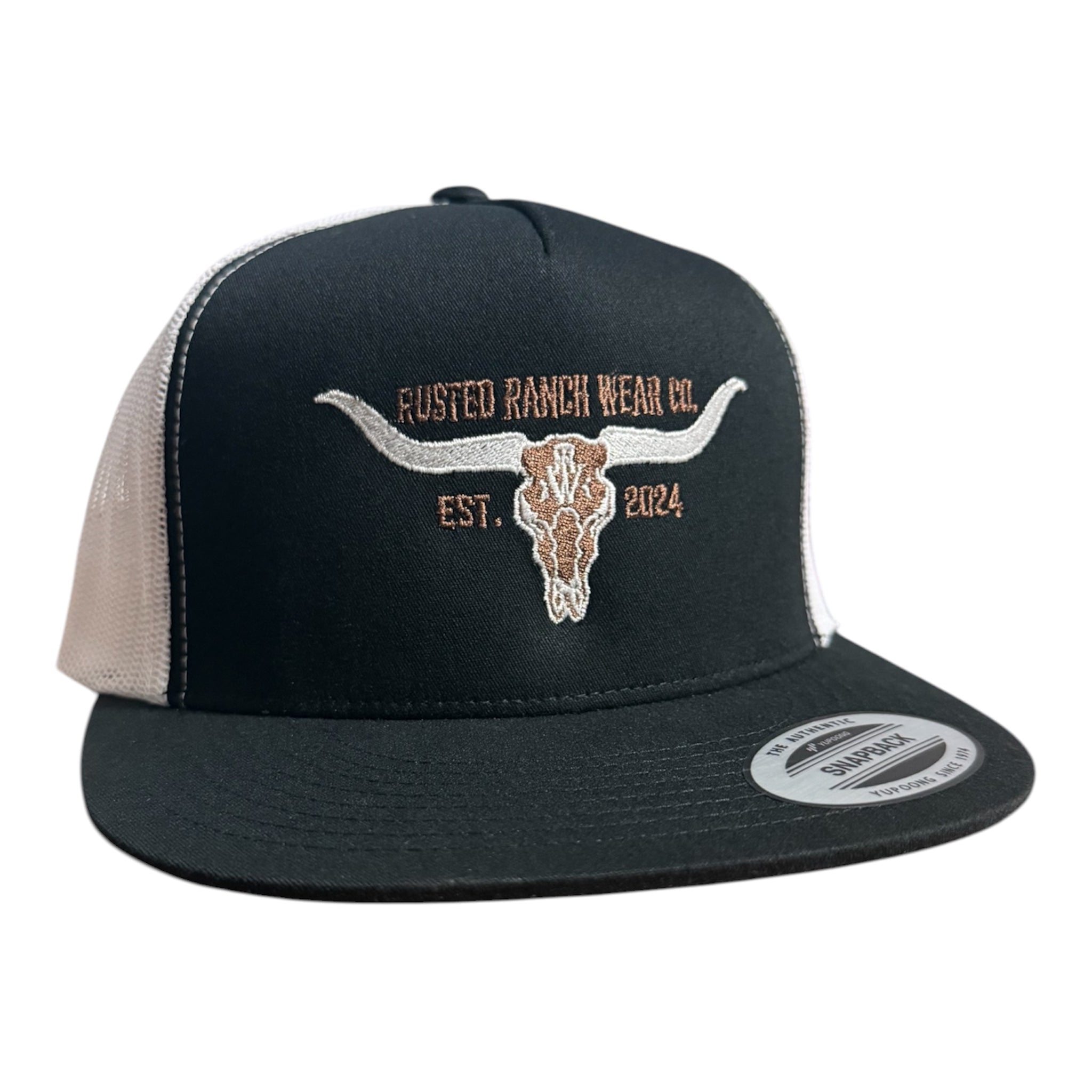 Longhorn Flat - Black/White