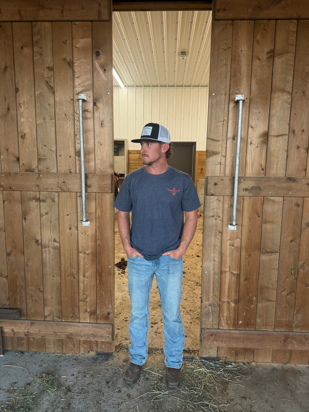 Stockyard - Heather Navy T-Shirt
