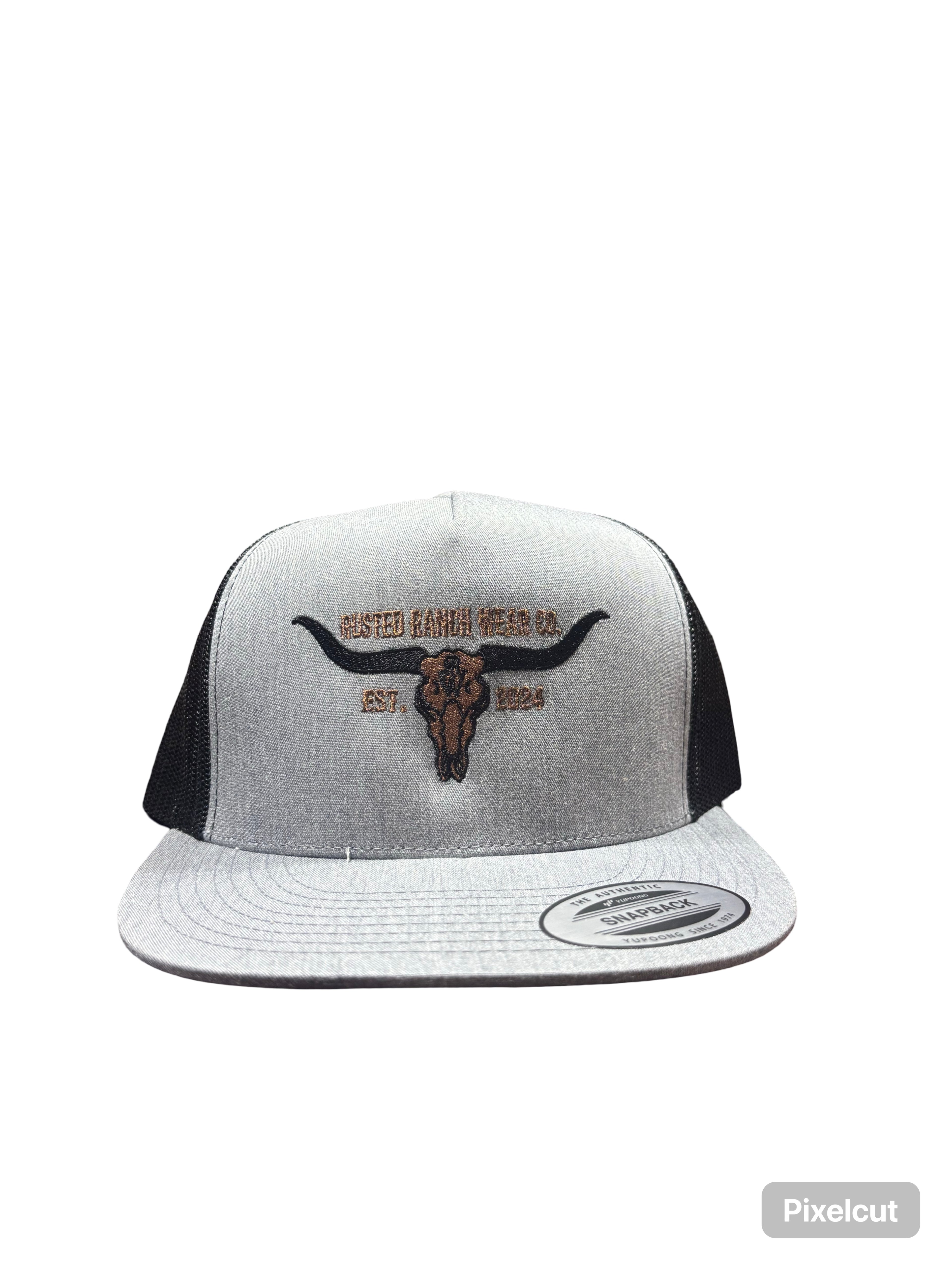 Longhorn Flat - Heather/Black