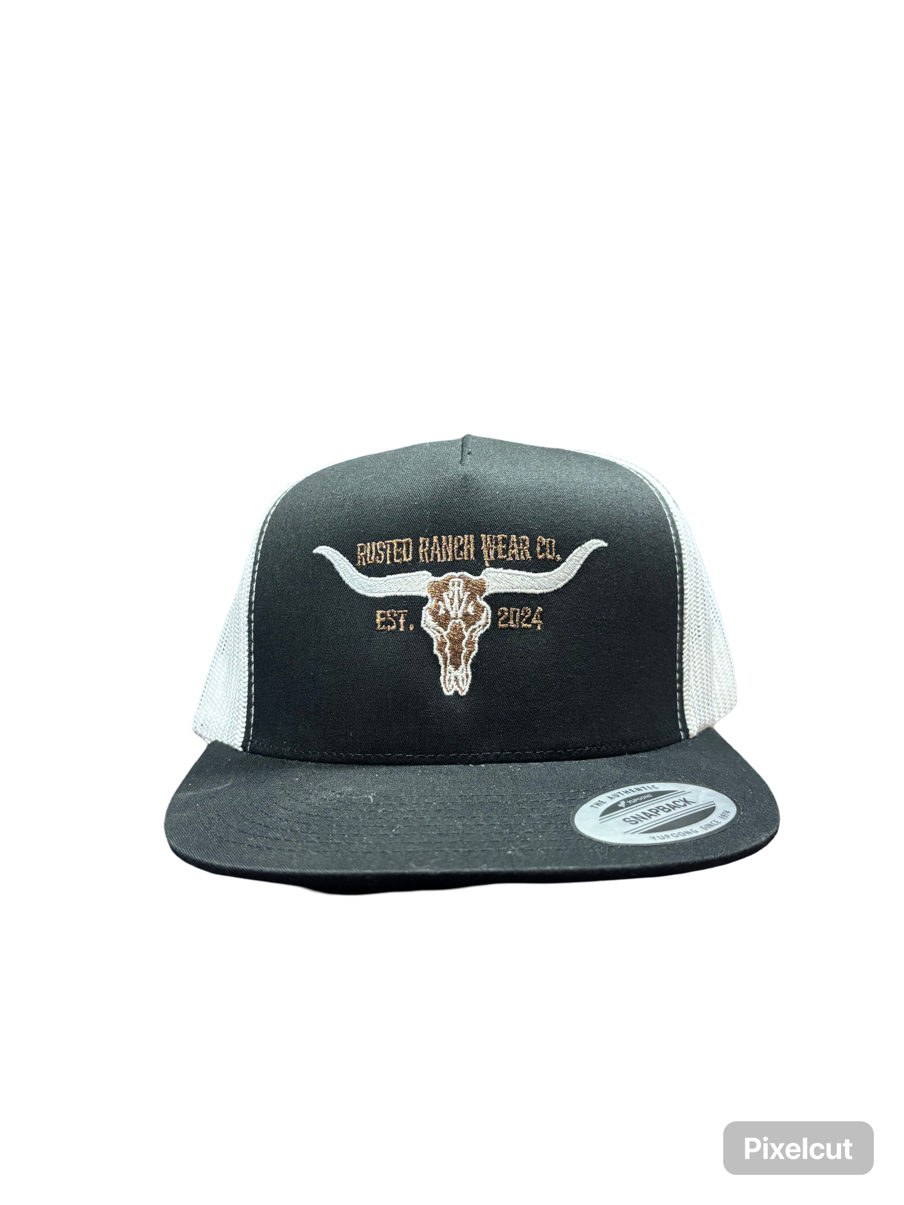 Longhorn Flat - Black/White