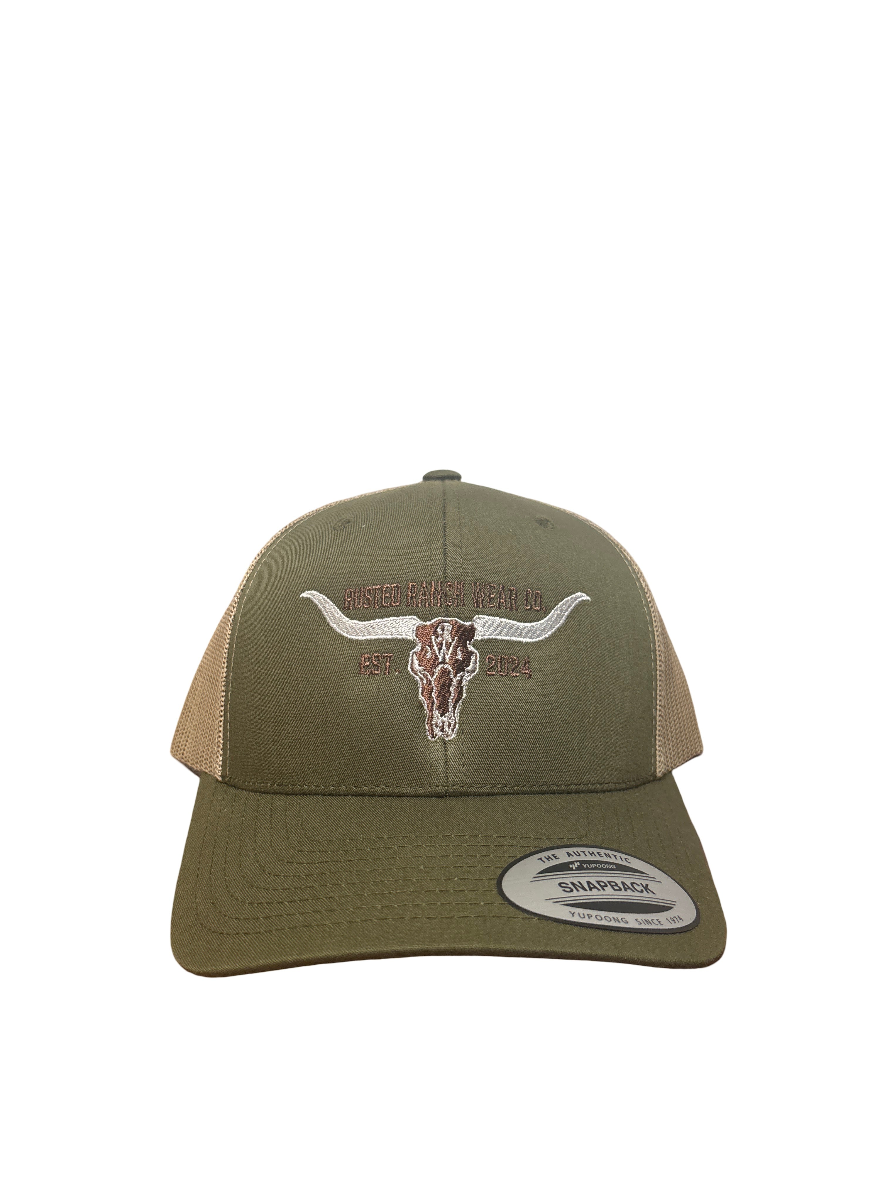 Longhorn Curve - Moss/Khaki