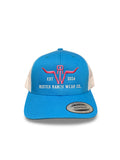 Homestead RRW Curve - Turquoise/White (Pink/White)