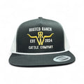 Homestead Cattle Co Flat - Black/White (Gold/White)
