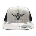 Homestead Cattle Co Flat - Silver/Black (Black/White)