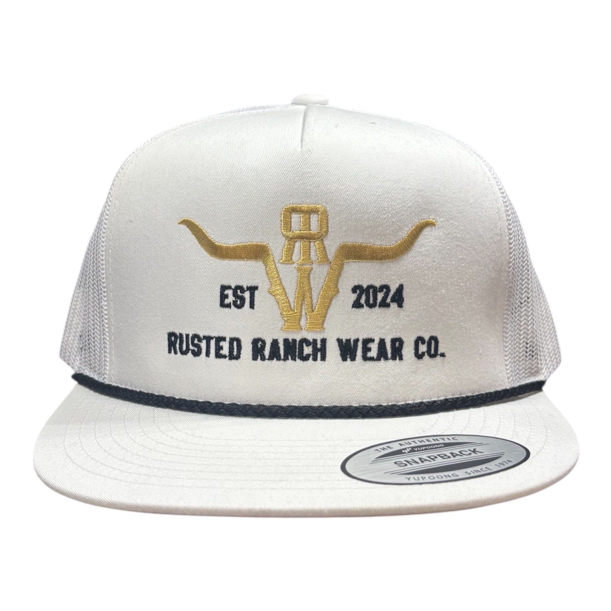 Homestead RRW Flat - White (Gold/Black)