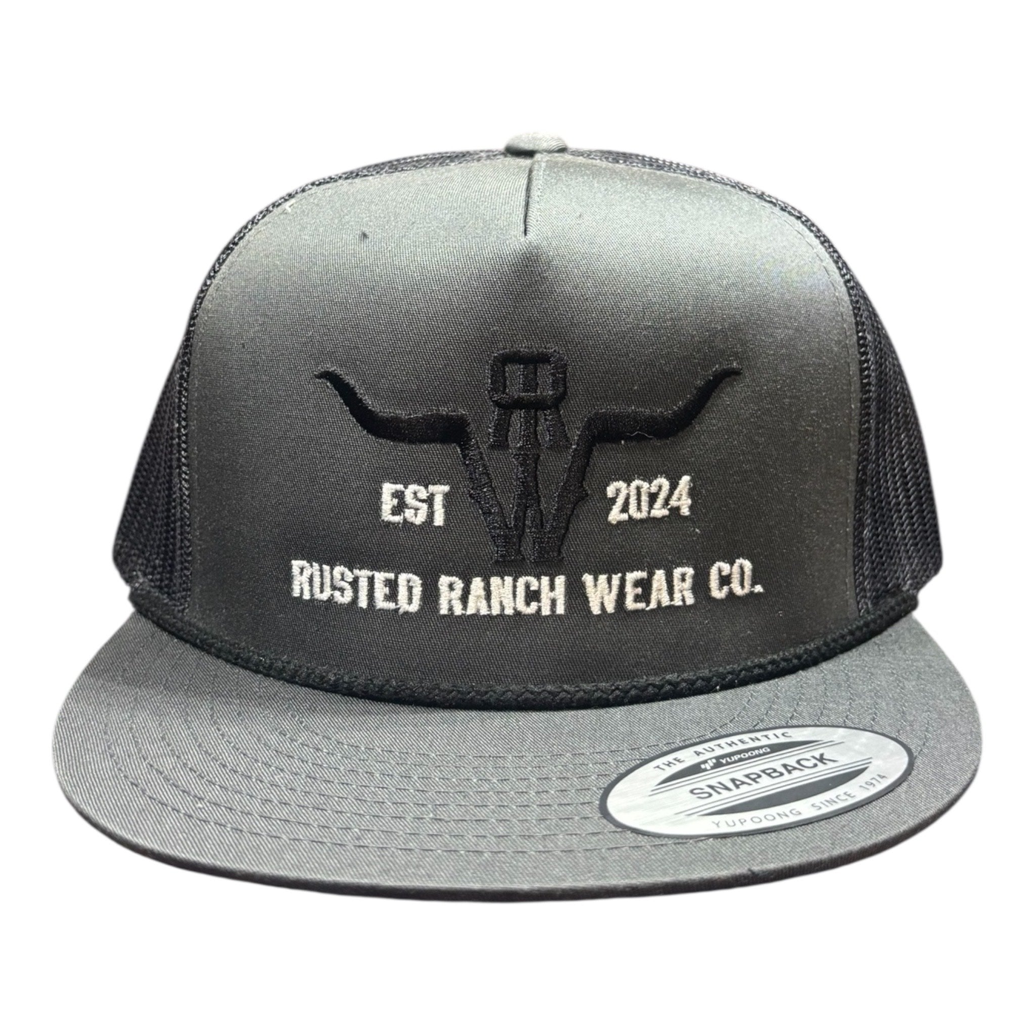 Homestead RRW Flat - Charcoal (Black/White)