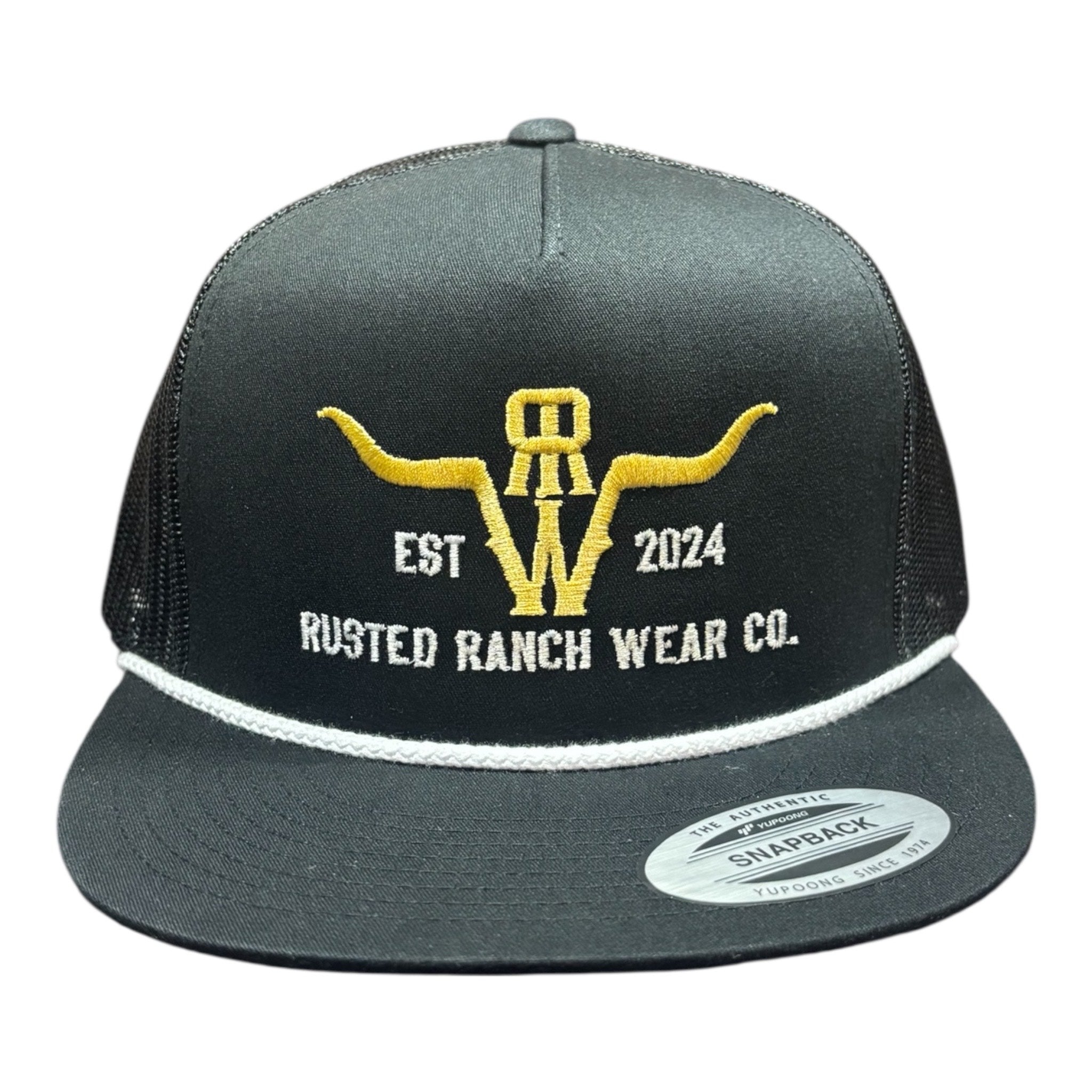 Homestead RRW Flat - Black (Gold/White)