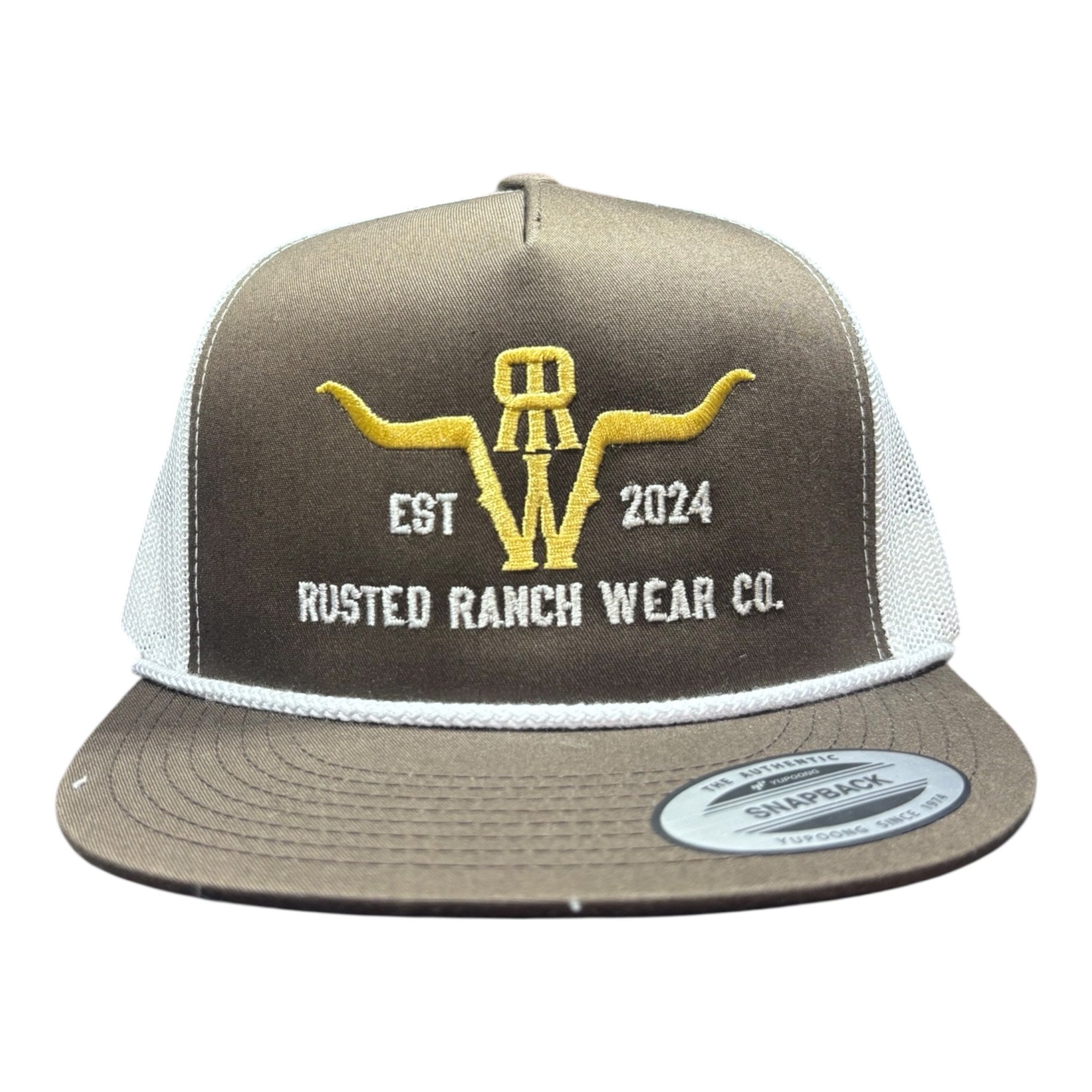 Homestead RRW Flat - Brown/White (Gold/White)