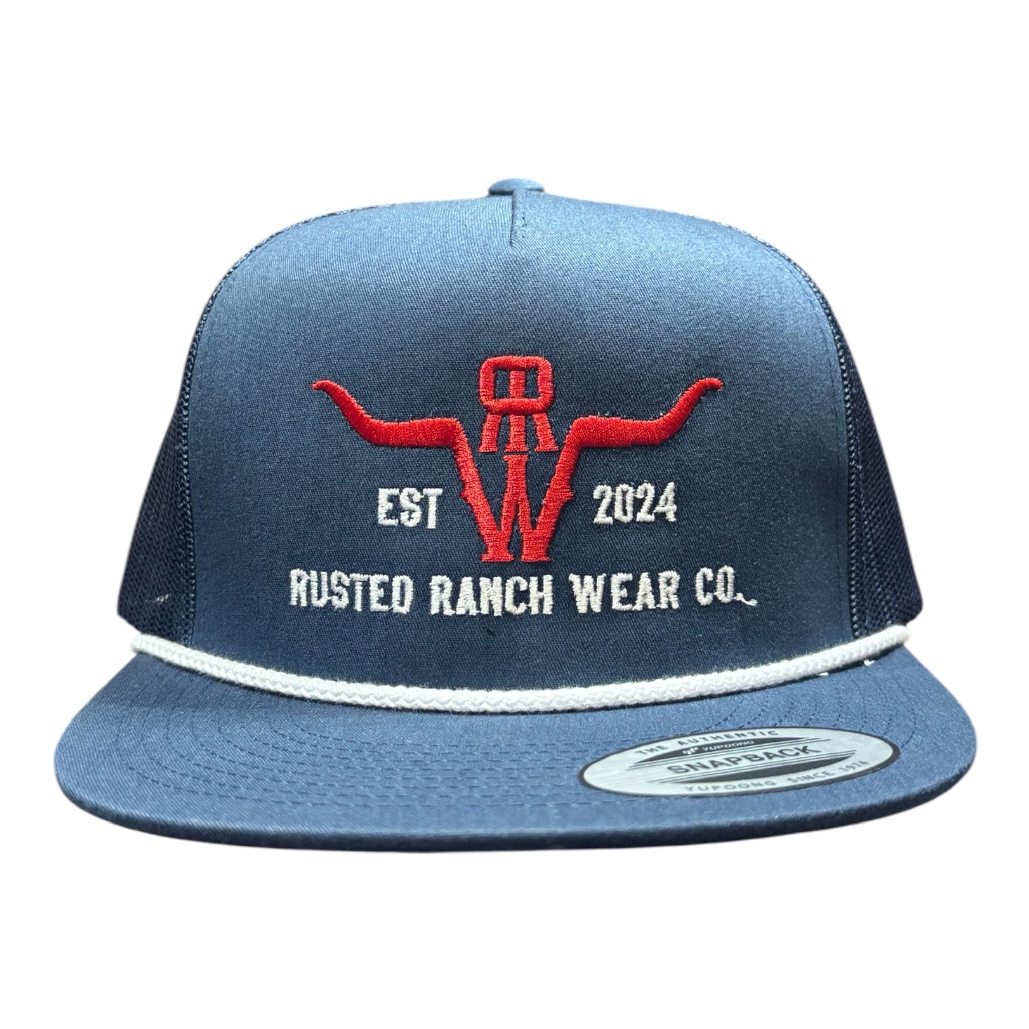 Homestead RRW Flat - Navy (Red/White)