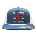 Homestead Cattle Co Flat - Navy/White (Red/White)