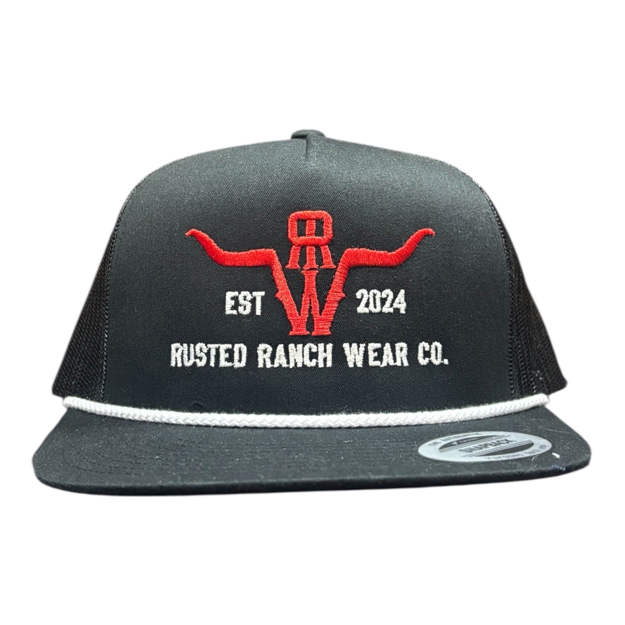 Homestead RRW Flat - Black (Red/White)