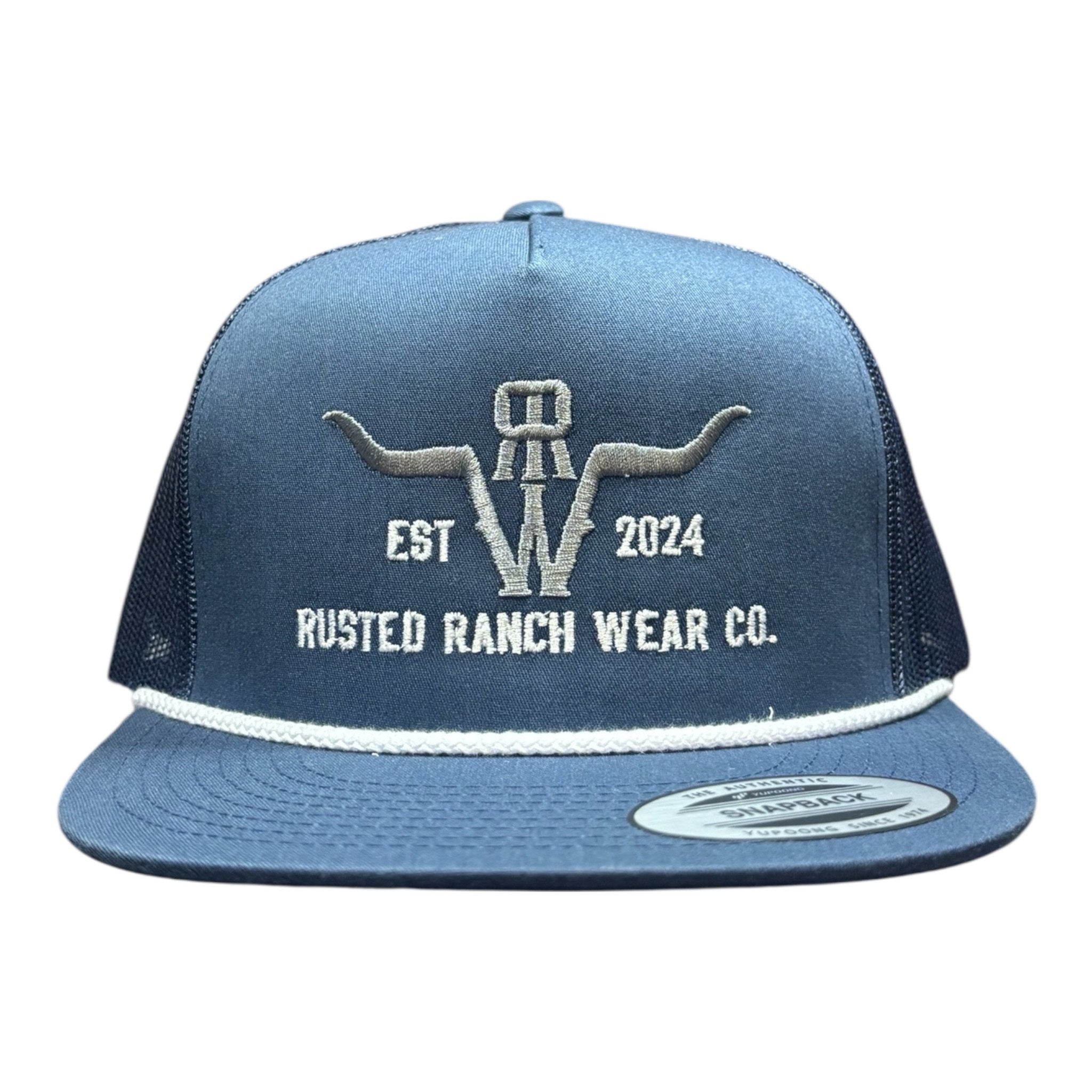 Homestead RRW Flat - Navy (Silver/White)