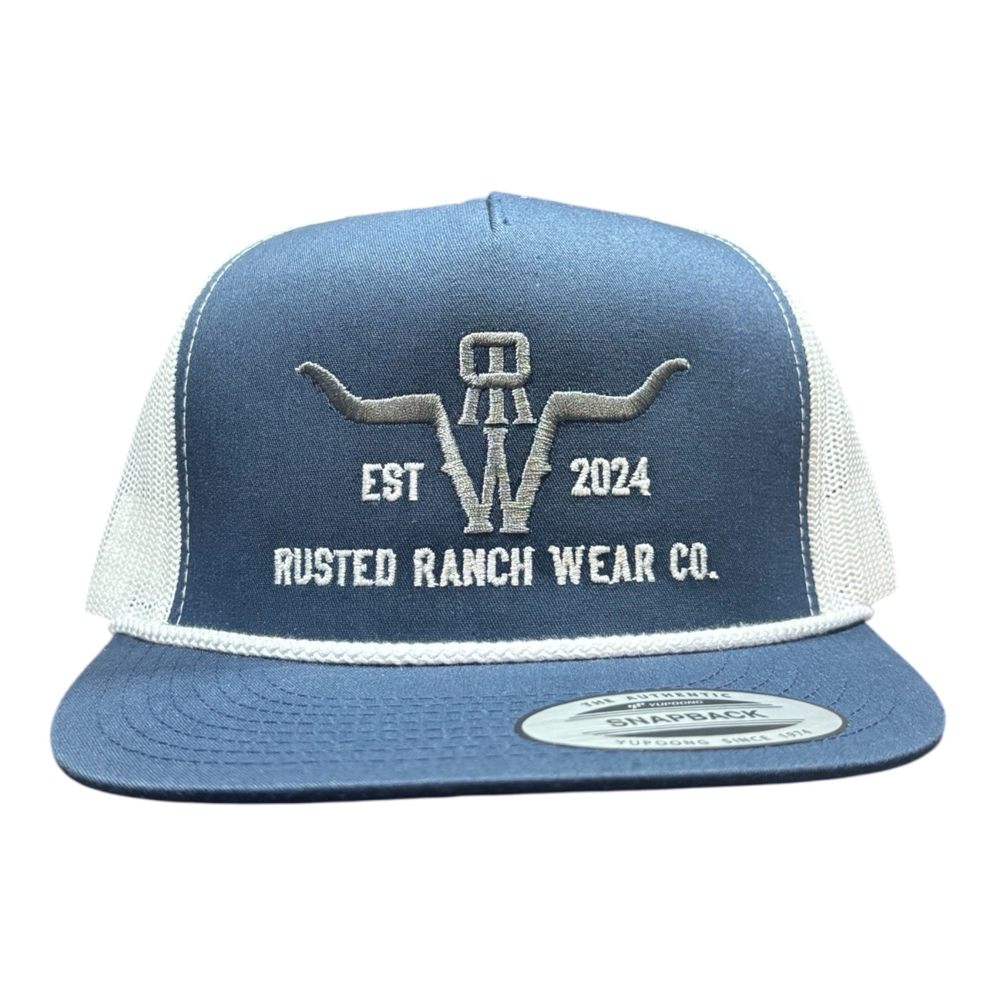 Homestead RRW Flat - Navy/White (Silver/White)