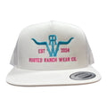 Homestead RRW Flat - White (Teal/Pink)