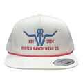 Homestead RRW Red Rope Flat - White (Blue/Red)