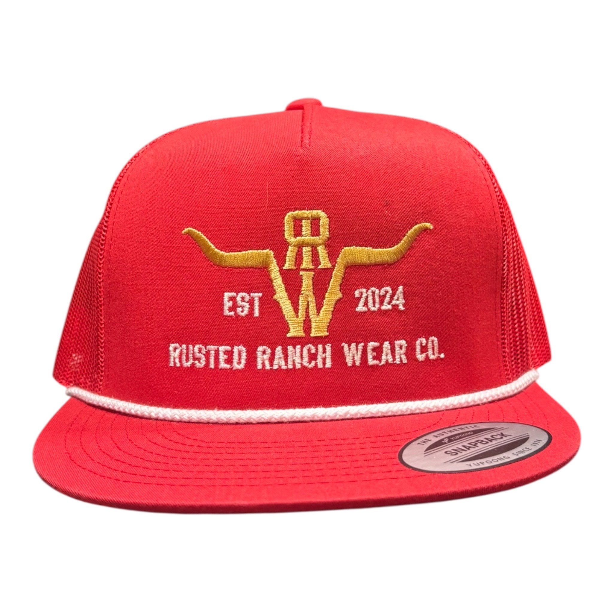 Homestead RRW Flat - Red (Gold/White)