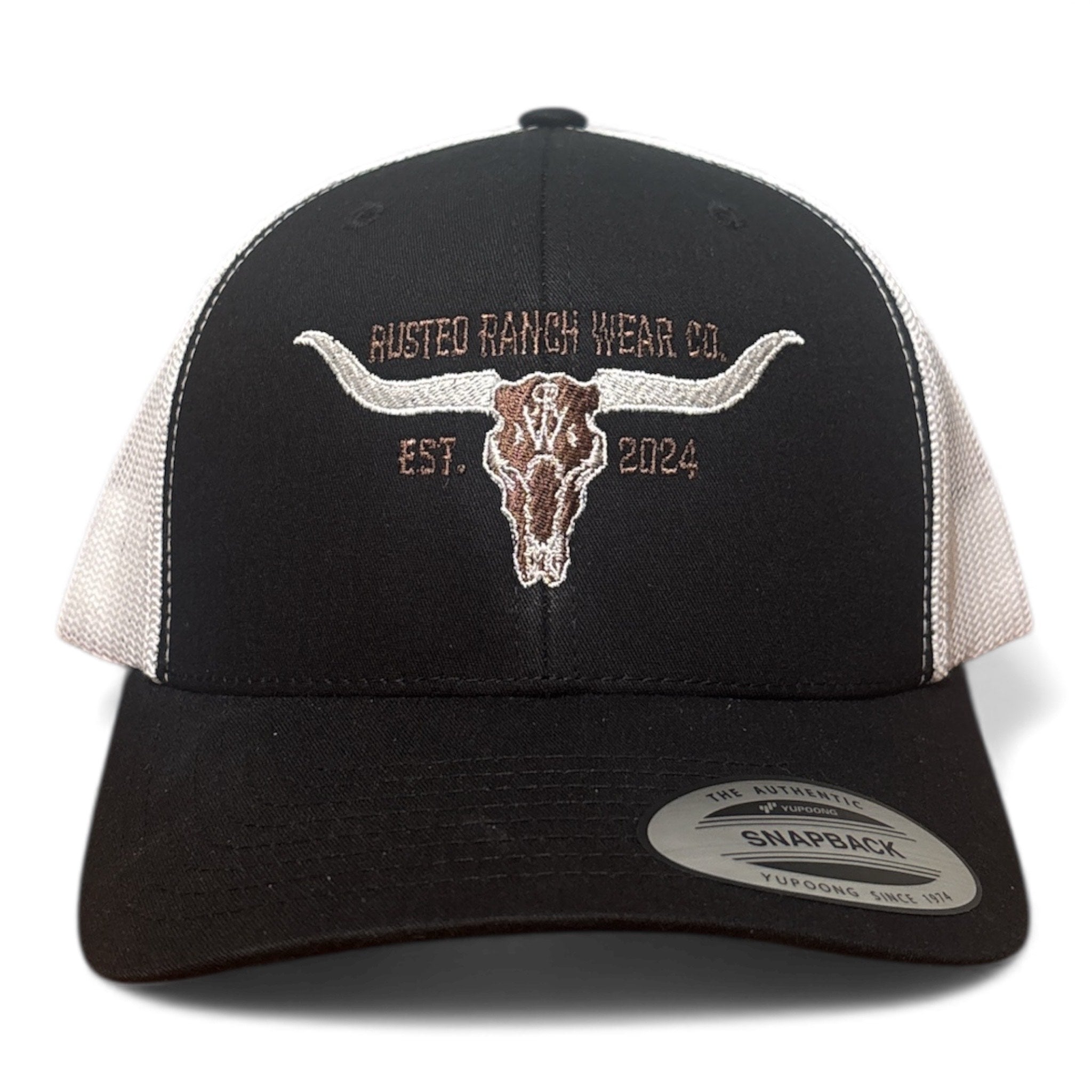 Longhorn Curve - Black/White