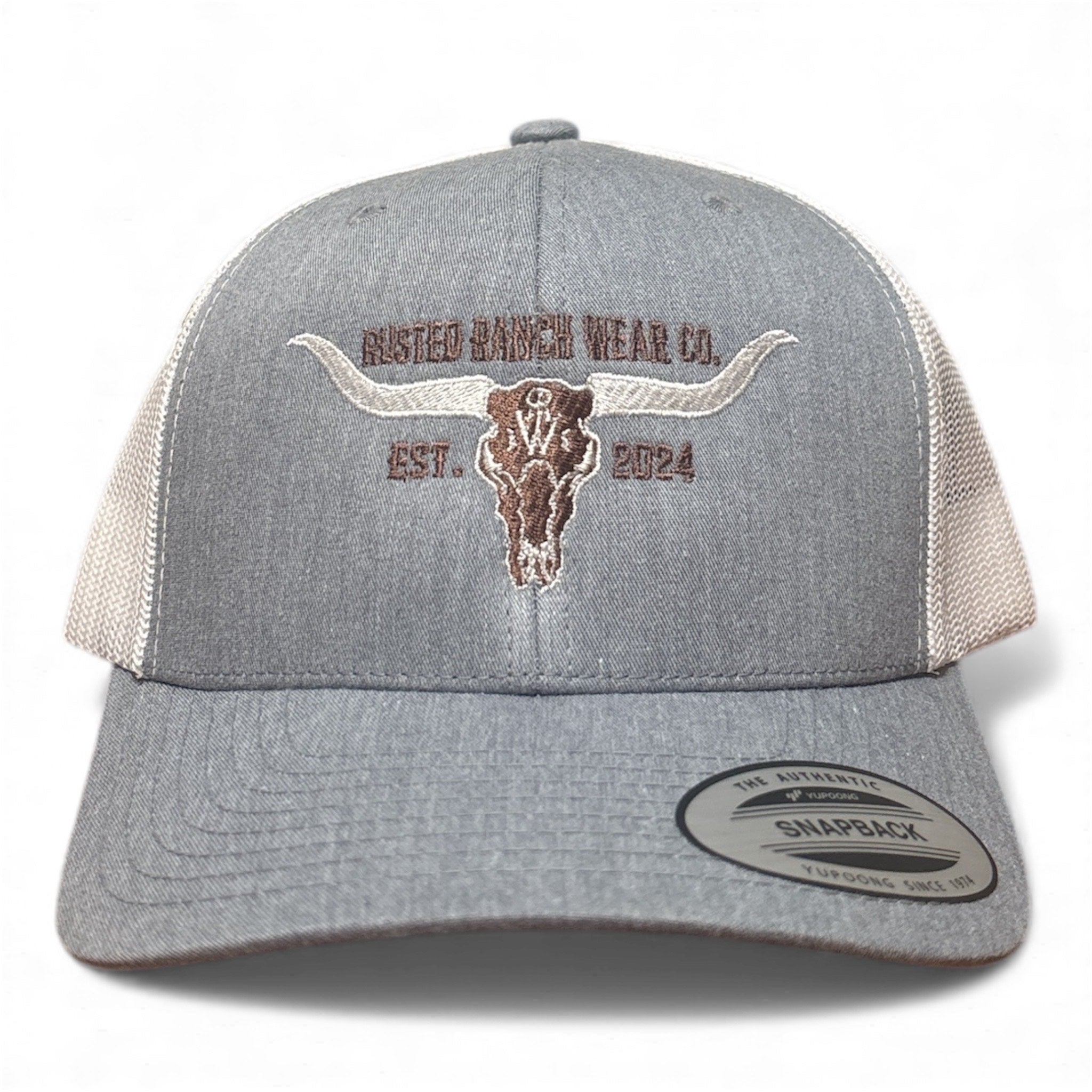 Longhorn Curve - Heather/White