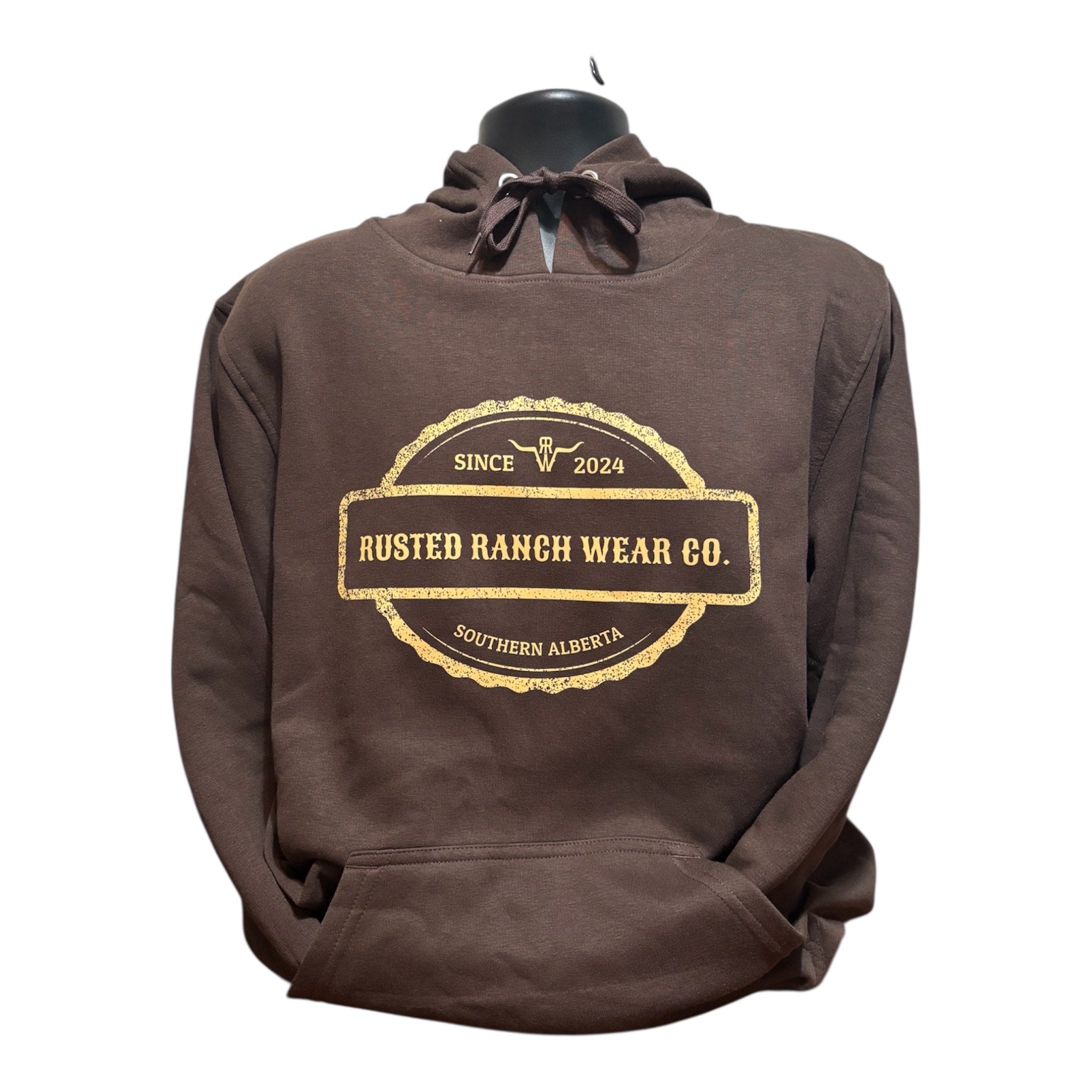 Stamp - Brown Hoodie