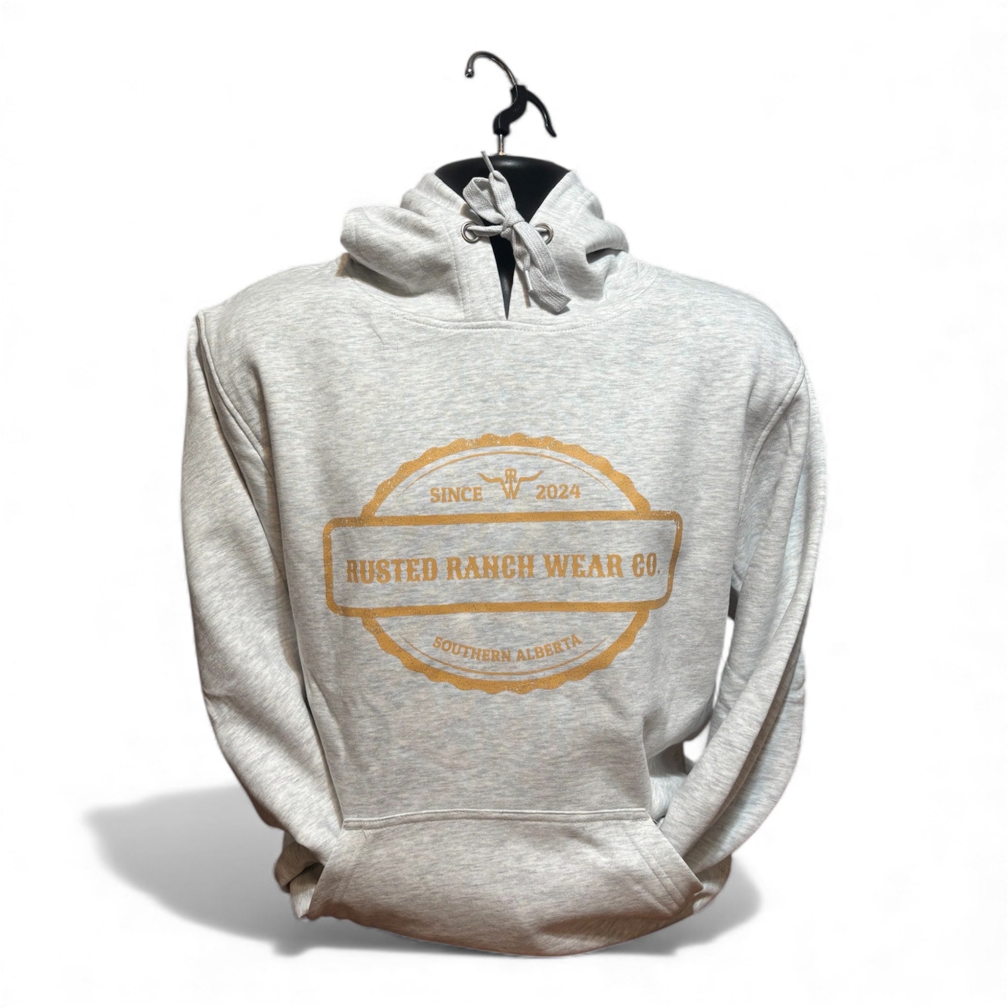 Stamp - Ash Grey Hoodie