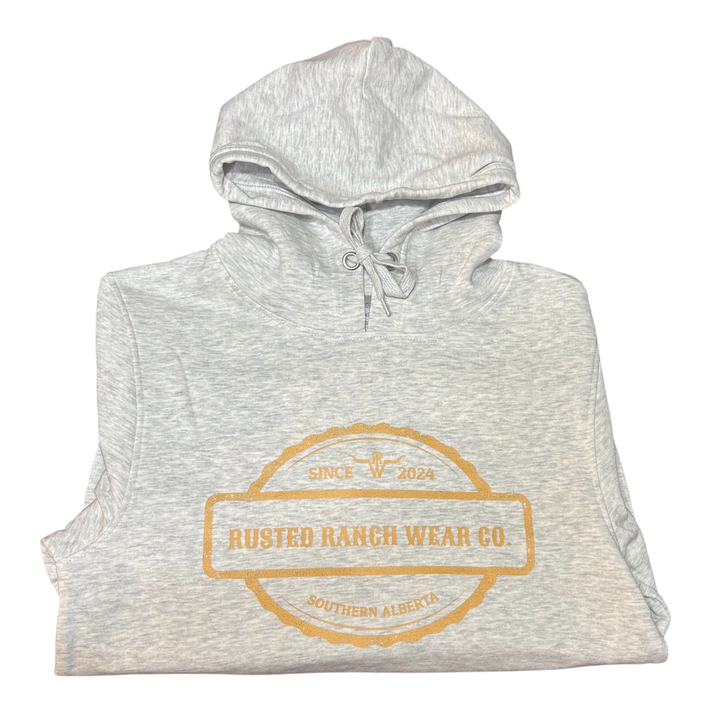 Stamp - Ash Grey Hoodie