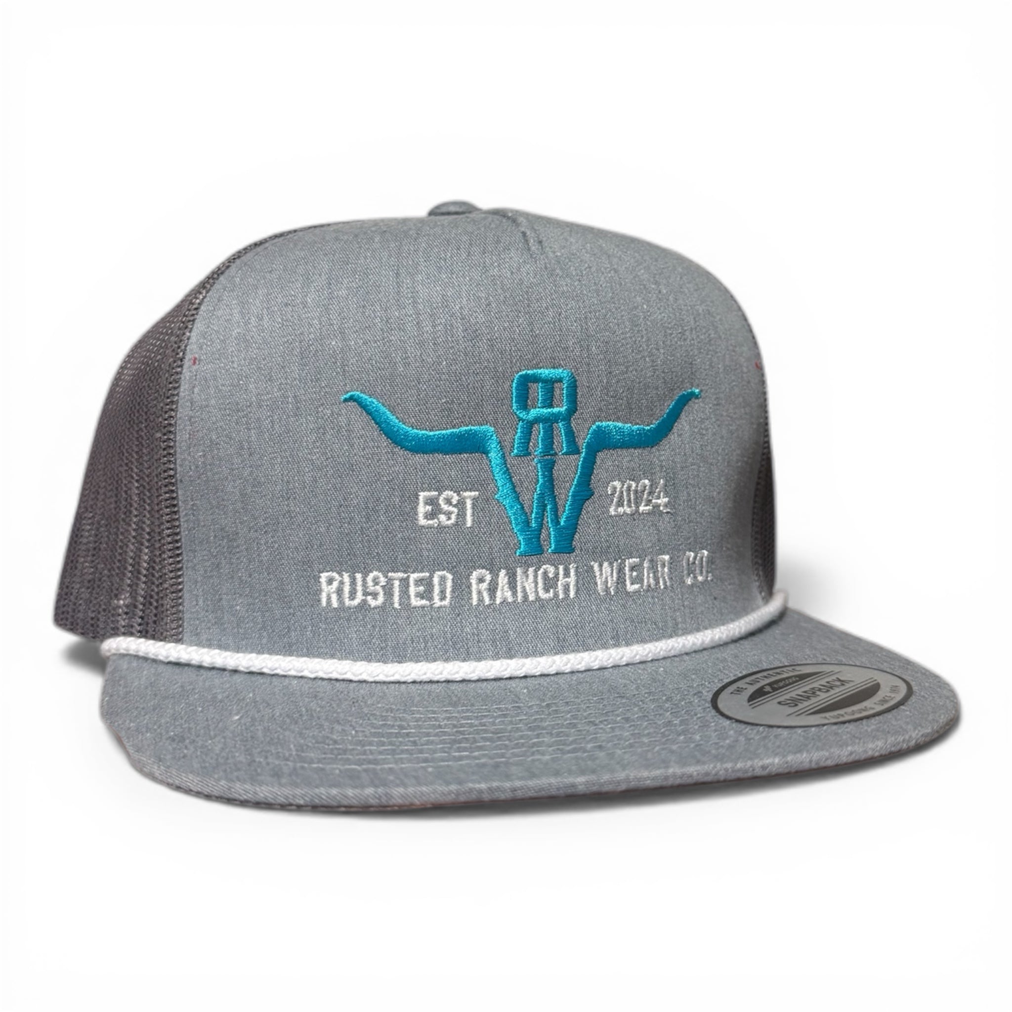 Homestead RRW Flat - Heather (Teal/White)