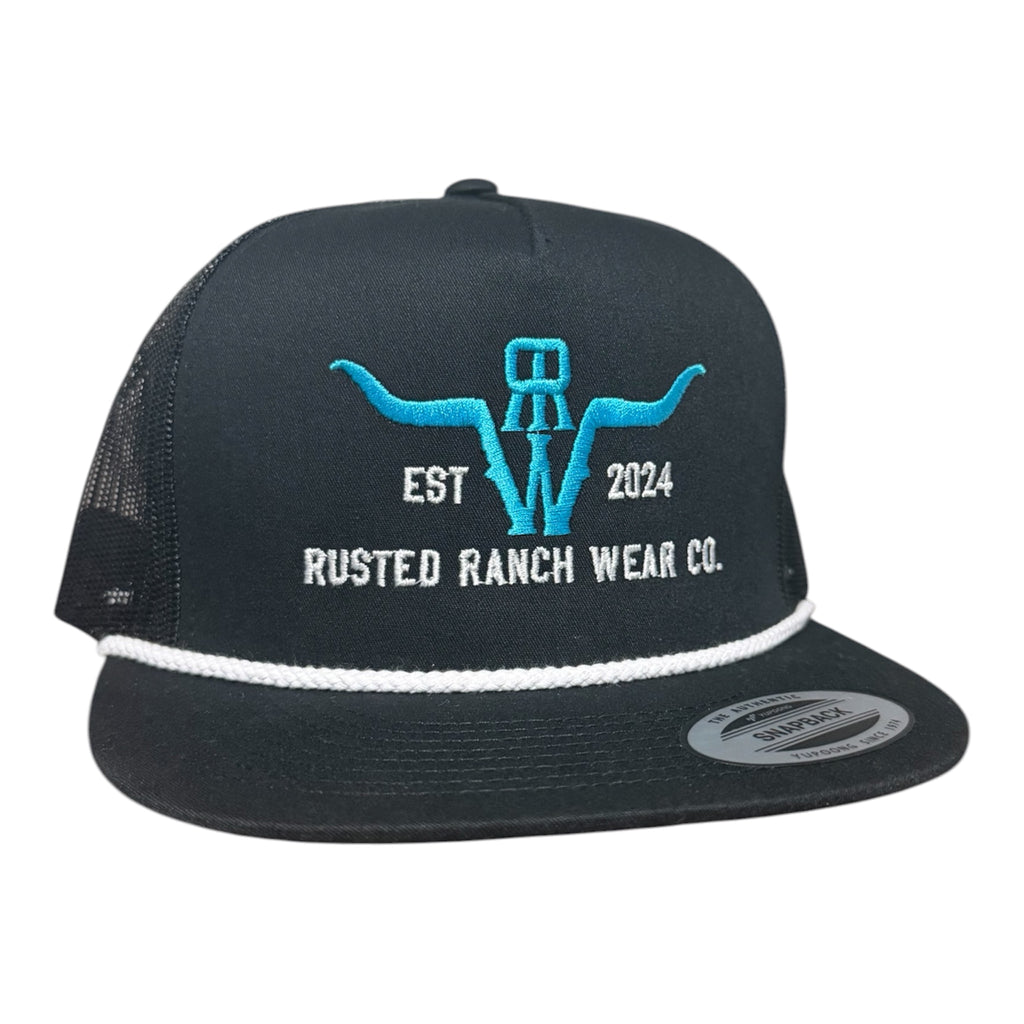 Homestead RRW Flat - Black (Teal/White)