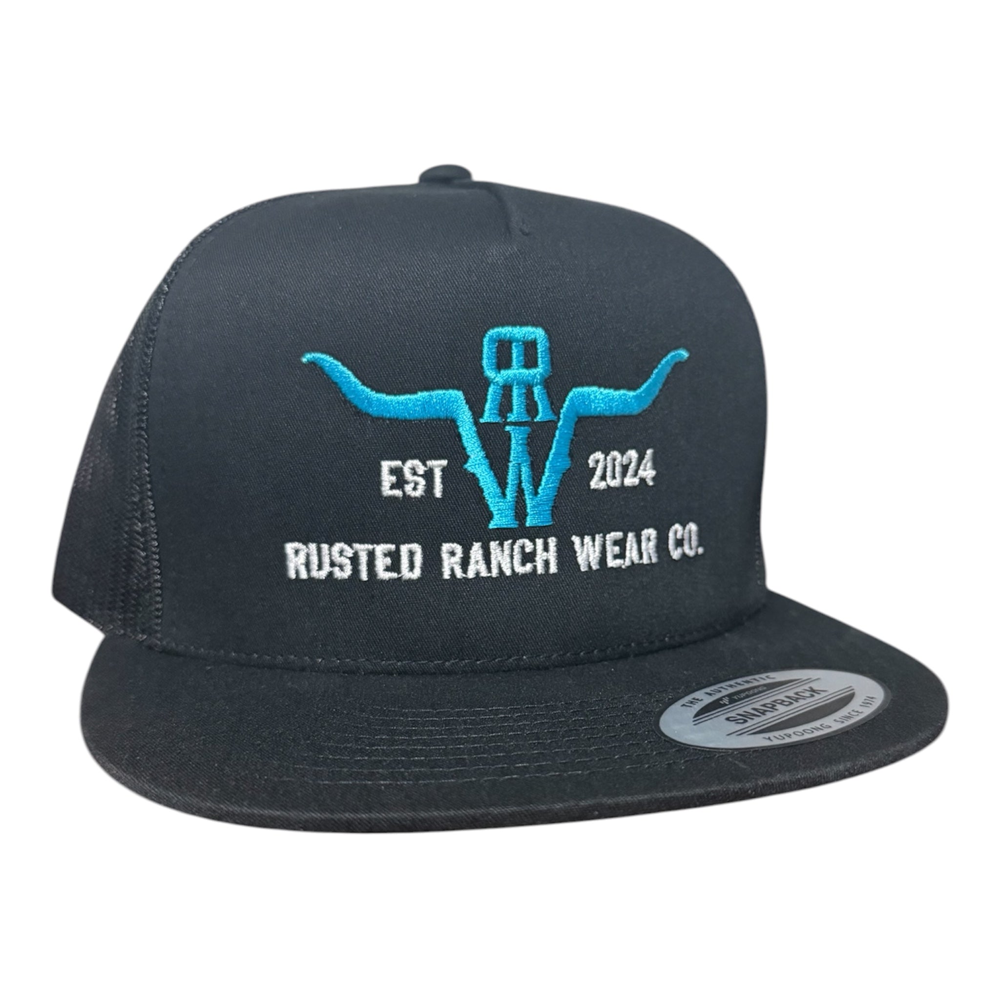 Homestead RRW Flat - Black (Teal/White)