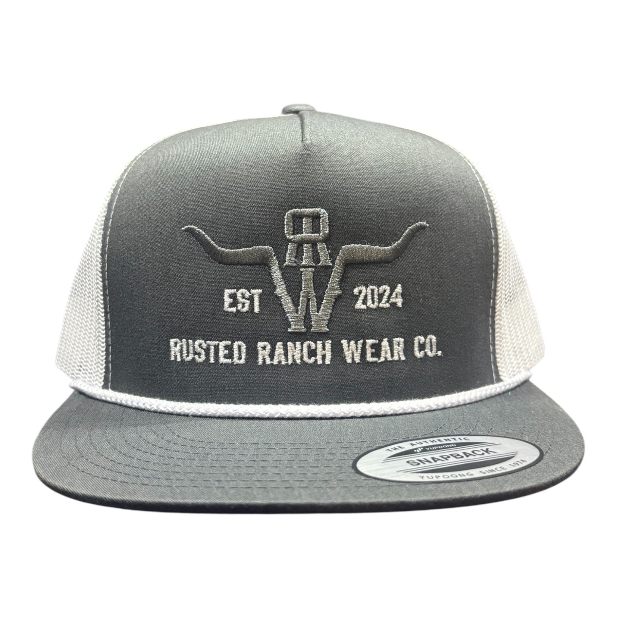 Homestead RRW Flat - Charcoal/White (Silver/White)